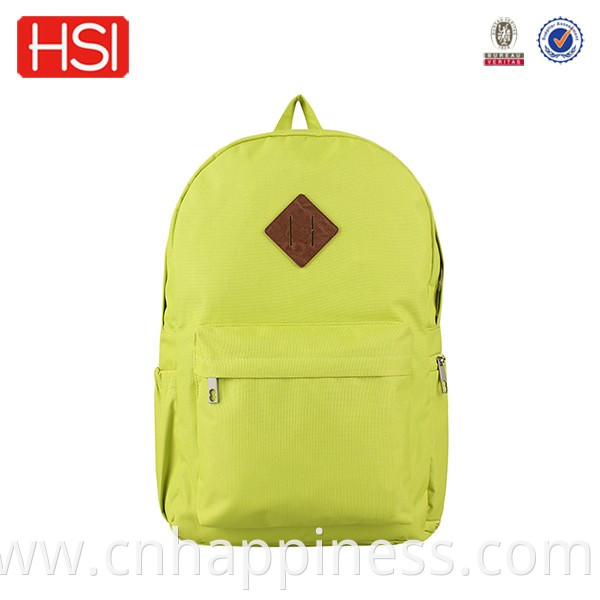 2022 new design polyester 600D school bag for students